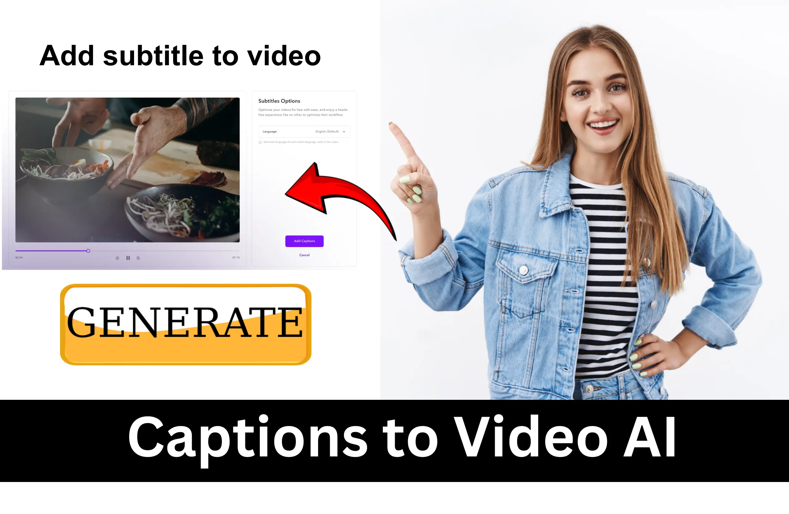 Captions to Video AI