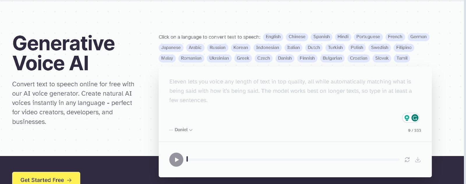 text to speech online free