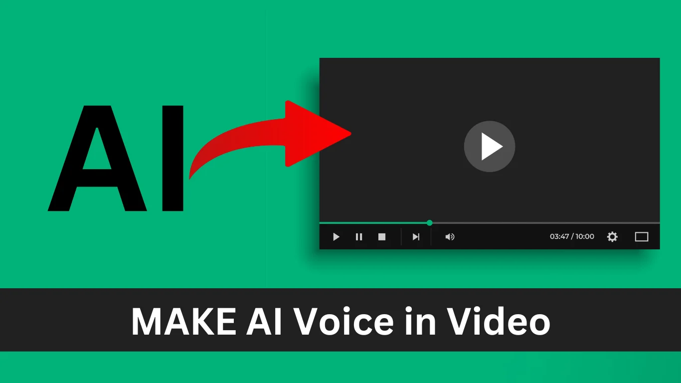 How to Use AI Voice in Video