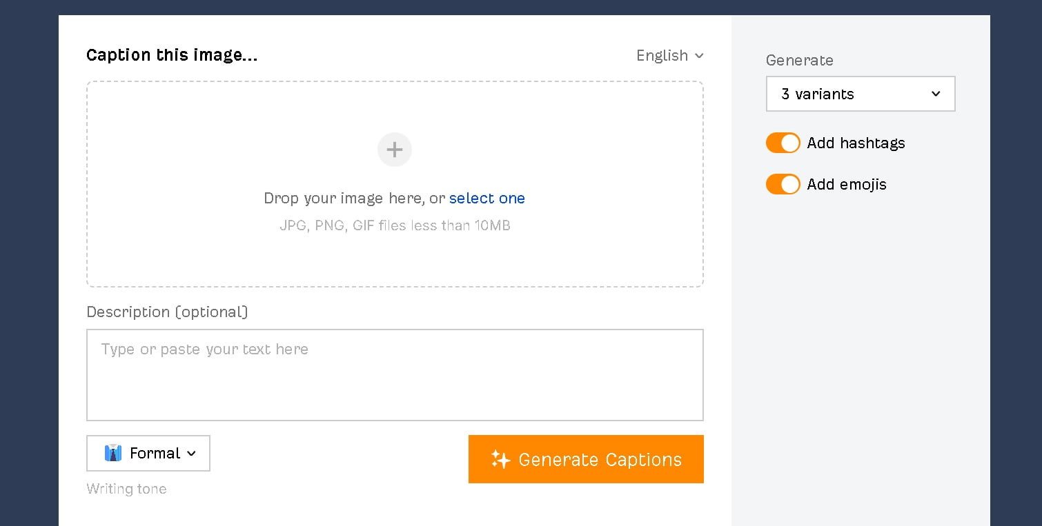 Free Instagram Caption Generator