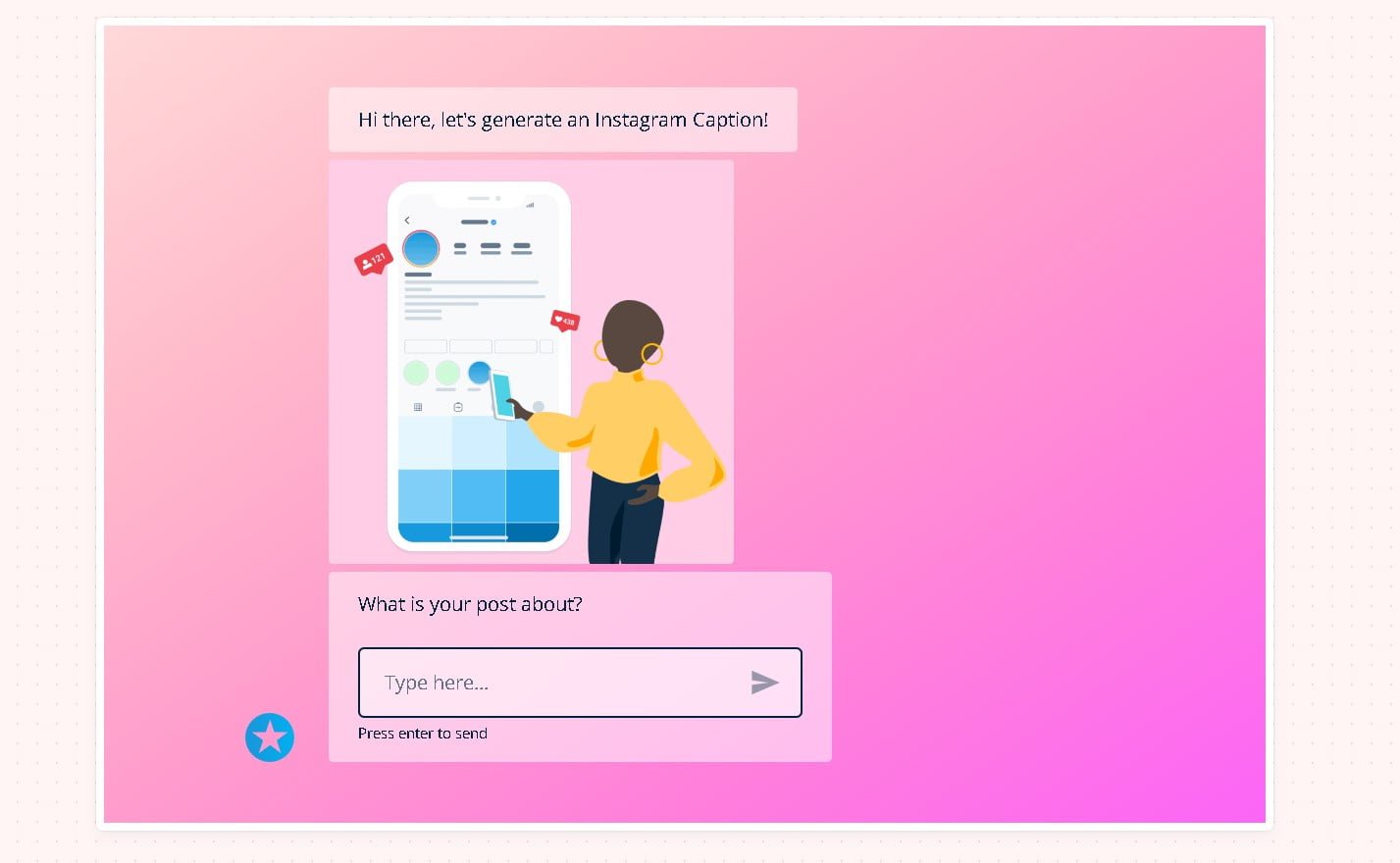 Free Instagram Caption Generator