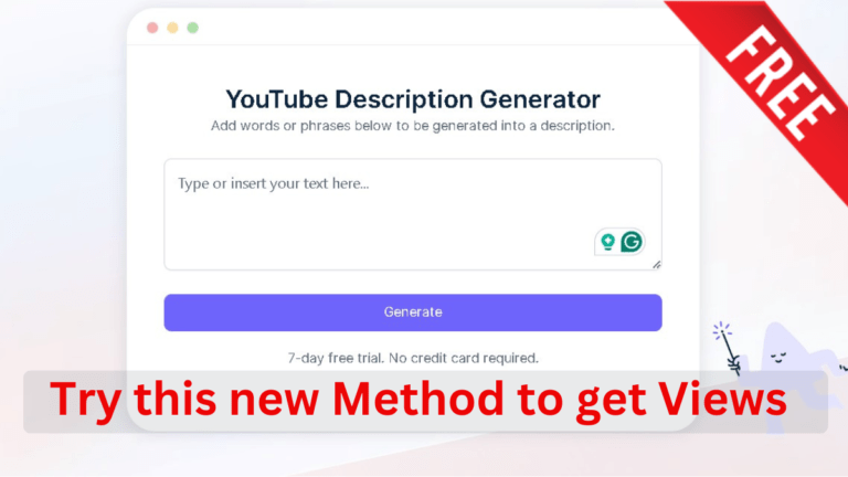 ai youtube description generator
