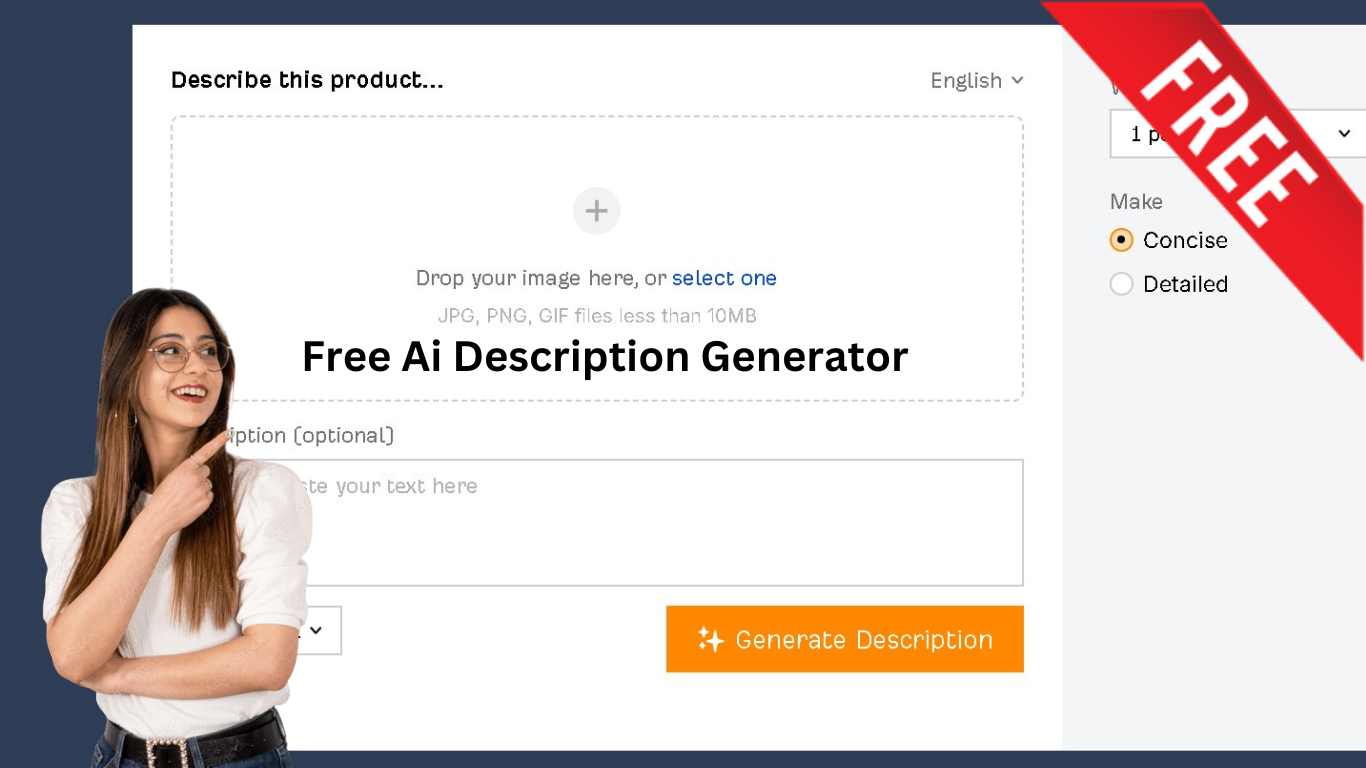 AI description generator