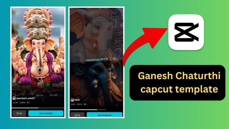 Ganesh Chaturthi capcut template