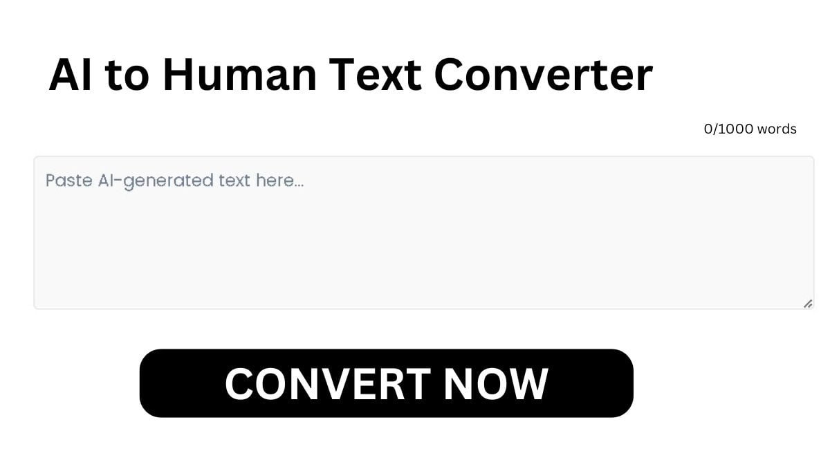 AI to Human Text Converter