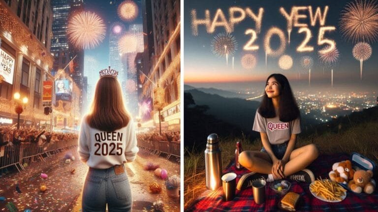 Happy New Year Ai Photo Editing Prompt