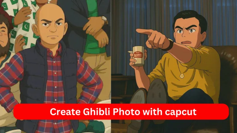 Create Ghibli Photos with CapCut Templates for free