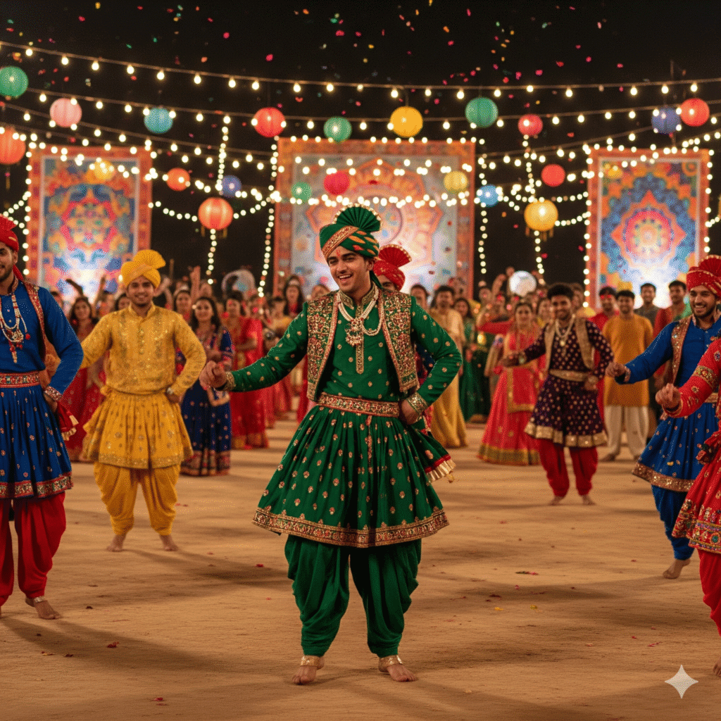 Gemini Navratri Prompts For Boys