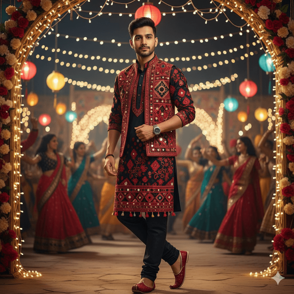 Gemini Navratri Prompts For Boys
