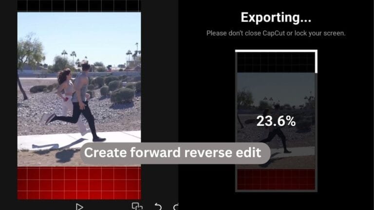 create forward reverse edit