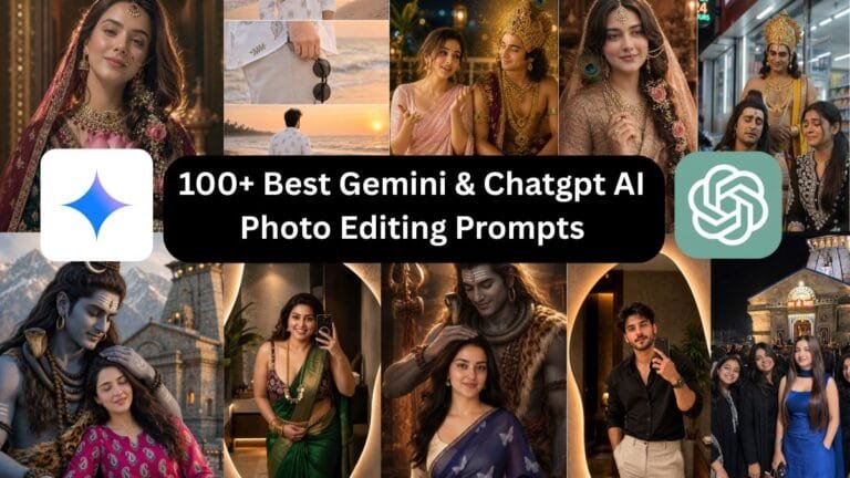 100+ Best Gemini & Chatgpt AI Photo Editing Prompts